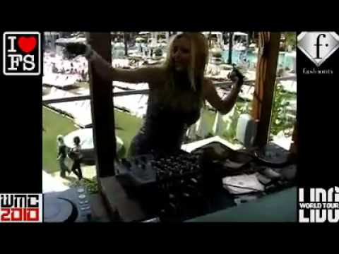 Dj Loira Linda @  Miami Wmc 2010 (Lido' World Tour) feat Ania J