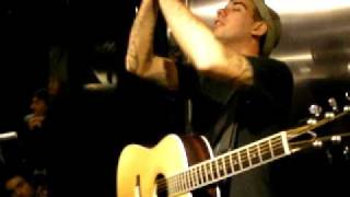 Anti Flag - The Great Depression (acoustic) @ Vans Store Paris