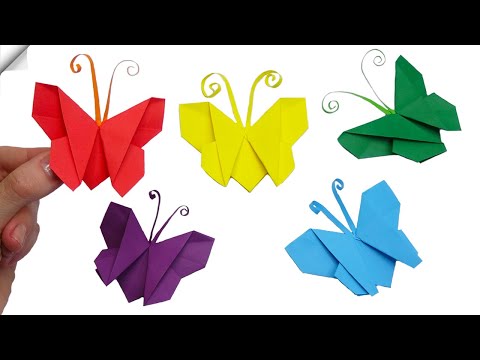 Cute paper butterfly Moving paper toys