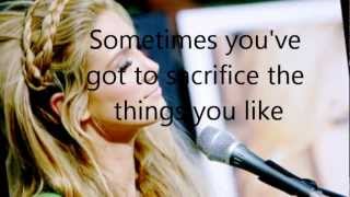 Born To Try - Delta Goodrem - Live Version - Lyric Video