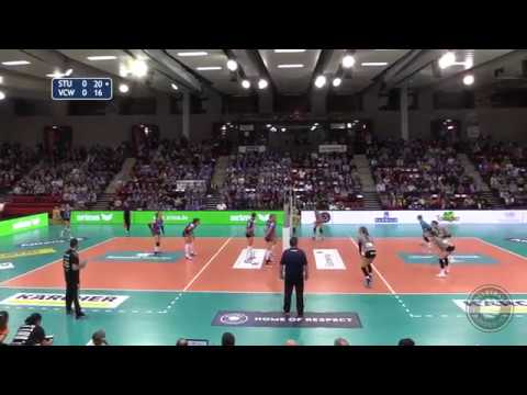 Allianz MTV Stuttgart vs VC Wiesbaden 10022018