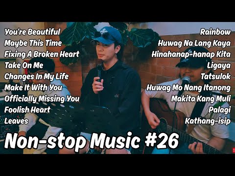 Unplugged Songs Collection 26 Nonstop Raw Music by David, Russel and Vince at Koco Cafe Baguio