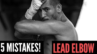 MUAY THAI LEAD ELBOW STRIKE - 5 COMMON MISTAKES!