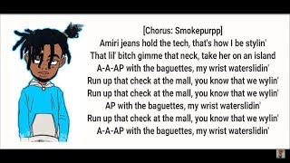 Smokepurpp - Baguettes ft Gunna [Lyric Video]