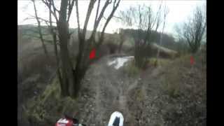 preview picture of video '3h Nikolausenduro in Meltewitz 02.12.2012, Gopro HD Hero, Husqvarna TXC 450'