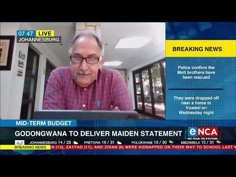 Mid term budget Godongwana to deliver maiden statement