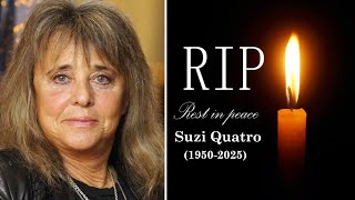 Farewell to the legendary singer. R.I.P 74-year-old Singer Suzi Quatro, goodbye Suzi Quatro