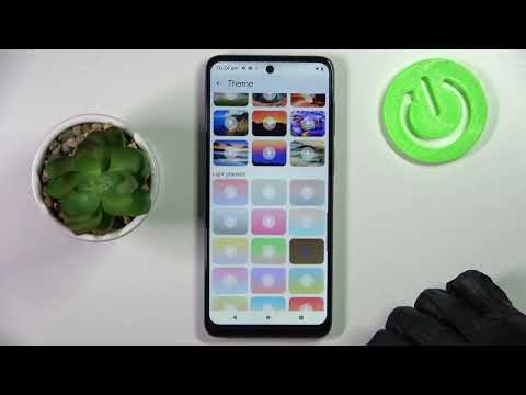How to Change and Customize Keyboard Theme on MOTOROLA Moto G22 // Gboard