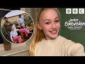 Freya Skye GETTING READY For Junior Eurovision 2022 CBBC
