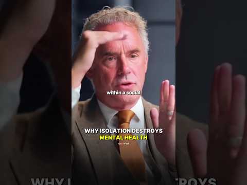 Why Isolation Destroys MENTAL HEALTH.