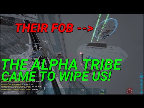 Defending Against the Alpha Tribe!! - SMALL TRIBES - GENESIS 2 - ARK SURVIVAL EVOLVED 2021