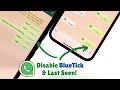 How to Disable Two Blue Tick Marks in WhatsApp Read Messages!