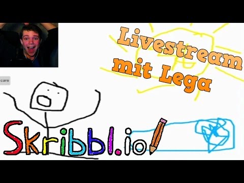 1. Livestream von Lega - [2. Teil - Skribbl.io] I Mope.io / Skribbl.io / Deeeep.io