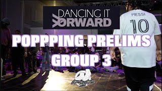 Popping Prelims | Group 3 | Dancing It Forward 2025 | #SXSTV