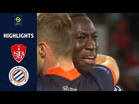 STADE BRESTOIS 29 - MONTPELLIER HÉRAULT SC (0 - 4) - Highlights - (SB29 - MHSC) / 2021-2022