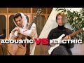 Acoustic VS Electric Guitar Marcin And Ichika Nito