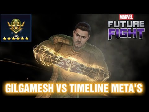 Gilgamesh vs Timeline Meta's with Ctp of forged Greed Marvel Future Fight #mff #Histromorphic