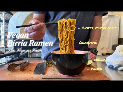 How to Make Vegan Birria Ramen… Like a Chef