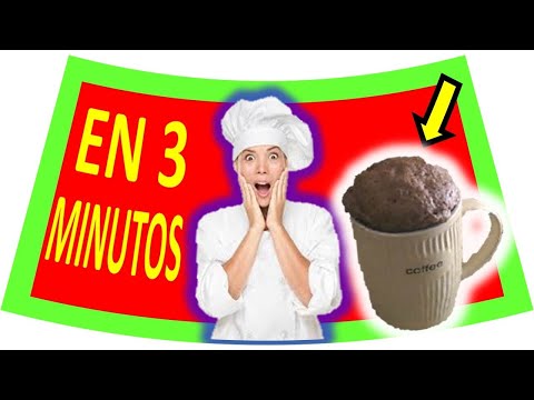 ¿Cómo HACER TORTA en TAZA con Aceite? ¿Cómo HACER BIZCOCHO en TAZA con Huevo?(¿Cómo HACER MUGCAKES?)