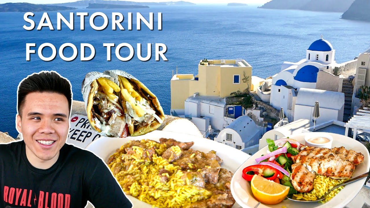 SANTORINI GREEK FOOD TOUR | Winter in Santorini Travel Guide!