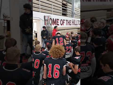 Chardon Hilltoppers pregame Speech, 10-30-20, playoffs 2020