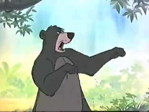 The Jungle Book 1967   Monkeys steal Mowgli away from Baloo