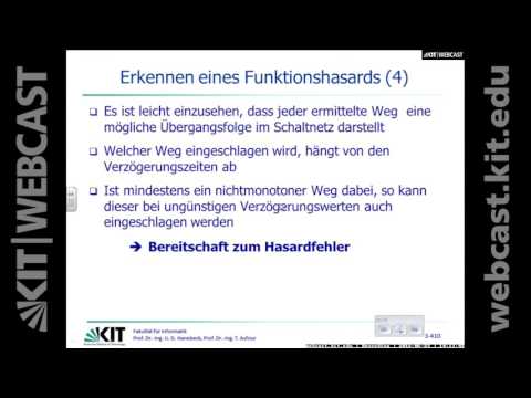 17:  Schaltnetze (Funktions- und Strukturhasard), Schaltwerke (Mealy- und Moore-Automat)