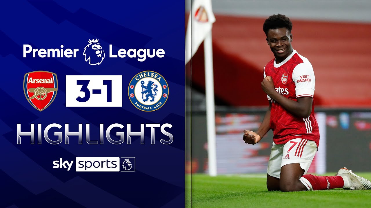 Arsenal 3-1 Chelsea | Premier League