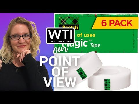 Scotch Magic Tape Rolls - WTI product video review