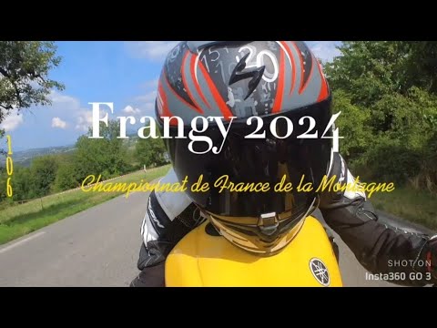 Course de côte Frangy 2024 (300cc) P4 caméra embarquée