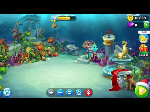 FISHDOM - Hard Level 79 Gameplay 🐠