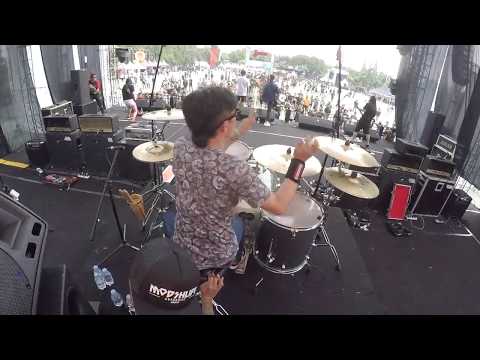 AFTERCOMA LIVE at INDIEBASH FULL (DRUM CAM ISOLATED)