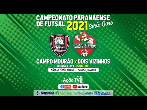 CAMPO MOURÃO X DOIS VIZINHOS - Série Ouro 2021 (15/07)