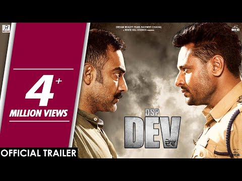 Thumbnail of the video: DSP DEV (Official Trailer) Dev Kharoud | Manav Vij | Mehreen Pirzada | Releasing on 5th July
