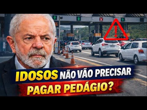 SAIU NOVA LEI? IDOSOS com mais de 60 anos não precisam mais pagar pedágios