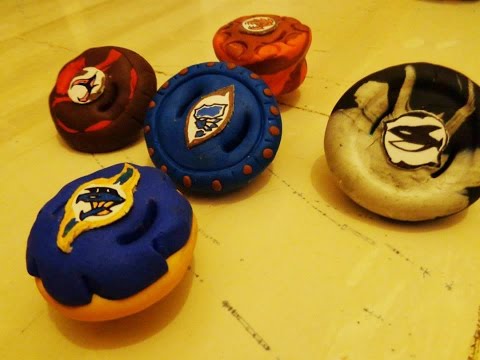 Handmade - Homemade beyblades vol.1 + test