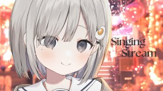 【 #歌枠┆sing 】帰り道は爽やか×癒し100％の歌声を聴いてって!! 登録20人以上増えた!!🌸【 #杏夜くもり 】