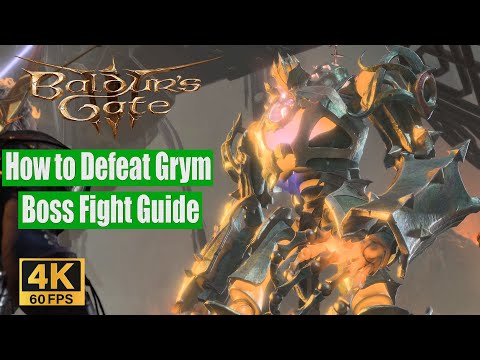 Baldur's Gate 3 How to Defeat Grym Boss Fight Guide