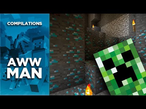 3 surprise creeper attacks (aw man!)