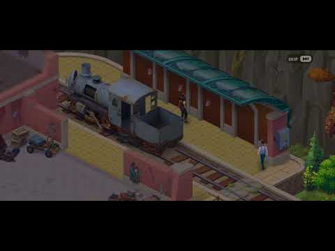 homescapes level 9091-mountain estates 6th area renovation,train station😊enjoy watching😊✌️