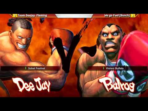 USF4 Teams @ DTN2015 - Team DeeJay vs We Go Fwd [720p/60fps]