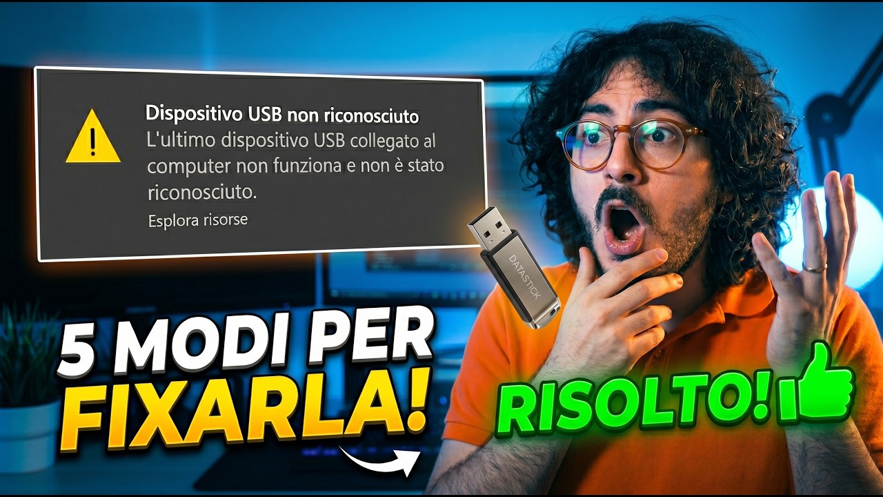 Risoluzione del problema relativo alla mancata visualizzazione delle unità USB in Windows.