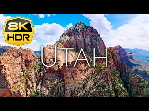 Utah, USA 8K HDR Ultra HD | Drone and Camera Footage