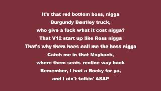 Red Bottom Boss - The Game (feat. Rick Ross) {*LYRICS*}