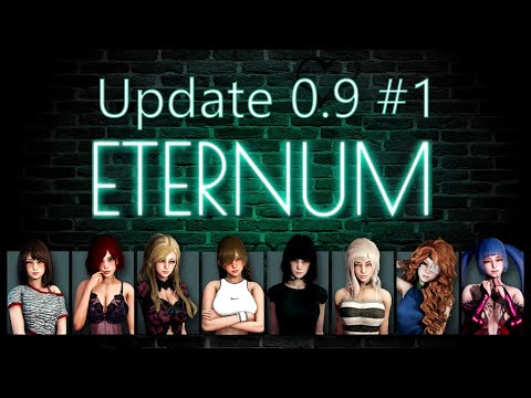 Lets Play: Eternum 0.9 #1 Blind Visual Novel Play through