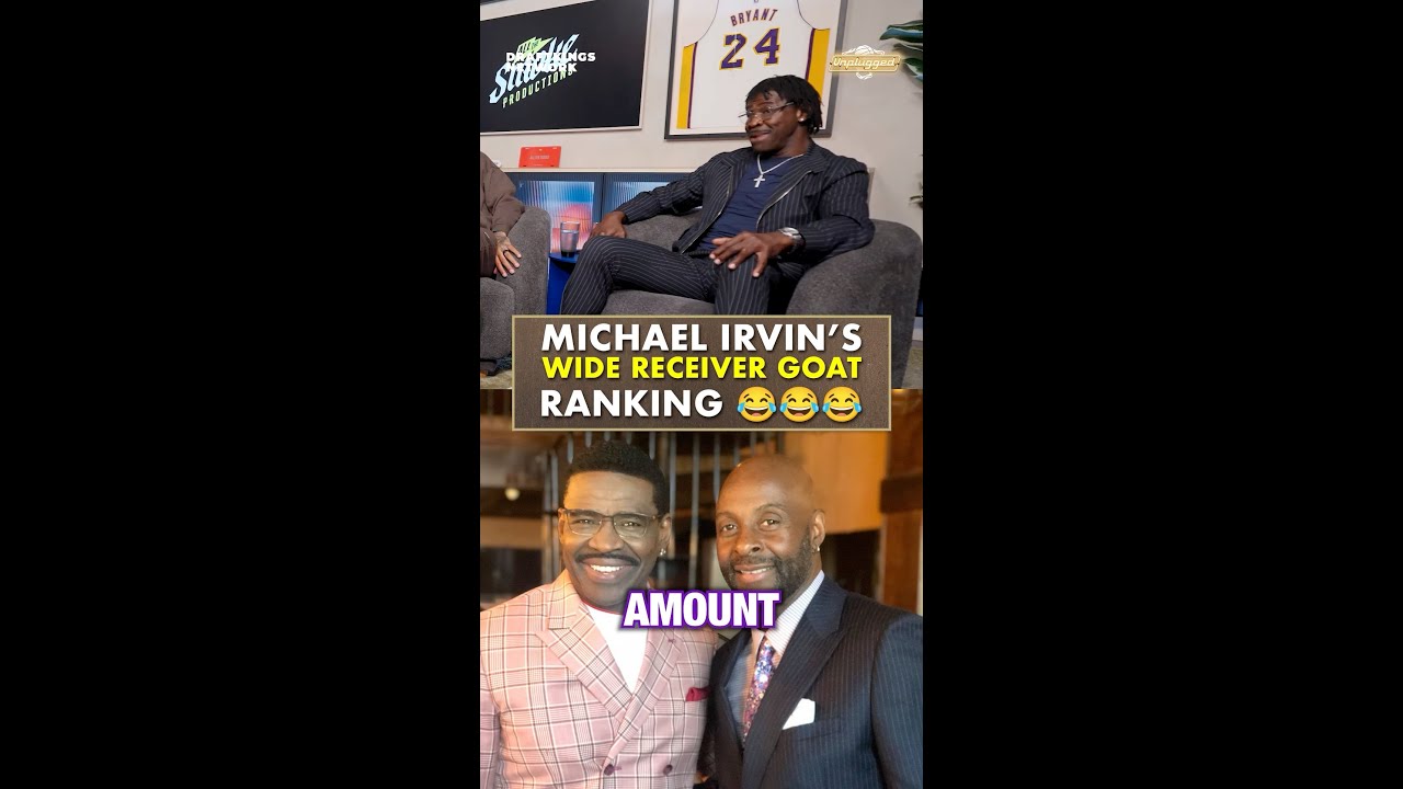 Michael Irvin Sets the WR GOAT Debate Straight 👀🔥