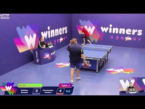 WINners CUP table 2  31.10  Boklag Roman - Kuzmenko Dmitrii 19:15