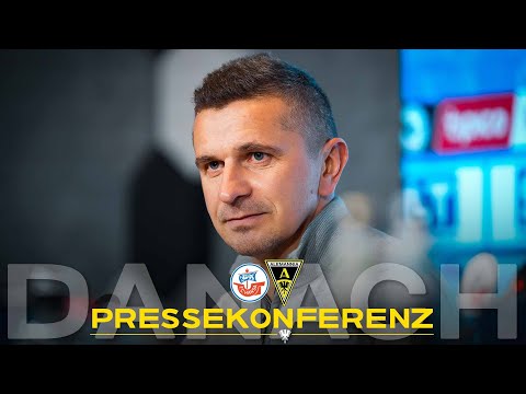 Press conference after F.C. Hansa Rostock - Alemannia Aachen