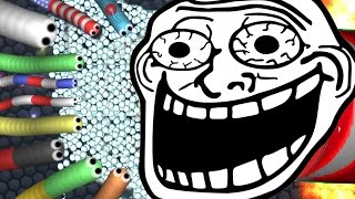 Slither.io TROLL HACK Skin - ULTIMATE SLITHER.IO MODS New Skins! Funny Moments Troll Skin!