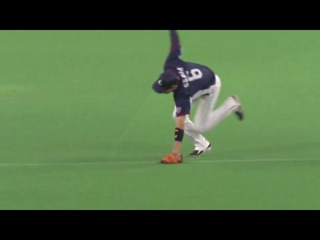 【6回表】華麗な美技!! ライオンズ・源田が二遊間を抜かせない!! 2017/10/1 F-L